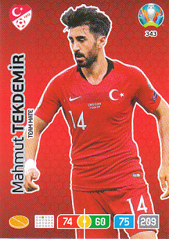 Mahmut Tekdemir Turkey Panini UEFA EURO 2020#343